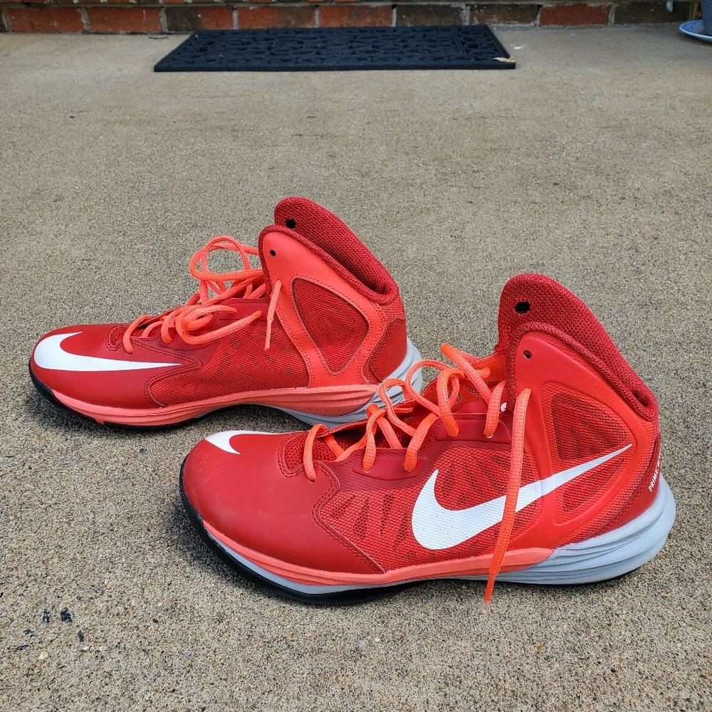 Nike Red Prime Hype DF, Size 8.5